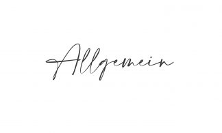 Allgemein