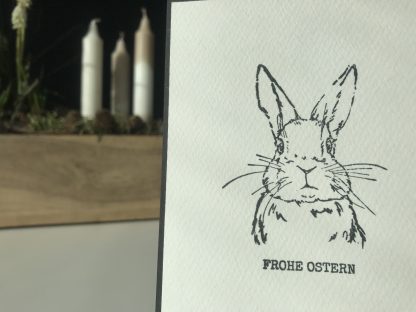 Osterkarte #3 | Hasenskizzen Hase #1