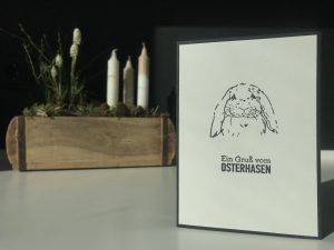 Osterkarte #3 | Hasenskizzen Hase #4