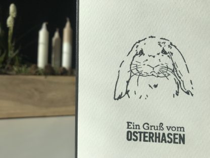 Osterkarte #3 | Hasenskizzen Hase #4